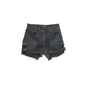 Express Black Jean Shorts